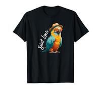 Santa Lucía Island Souvenir Mar Caribe Santa Lucía Camiseta