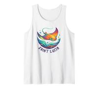 Santa Lucía Island Souvenir Mar Caribe Santa Lucía Camiseta sin Mangas