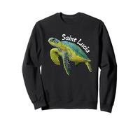 Santa Lucía Island Souvenir Mar Caribe Santa Lucía Sudadera