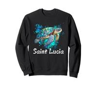 Santa Lucía Island Souvenir Mar Caribe Santa Lucía Sudadera