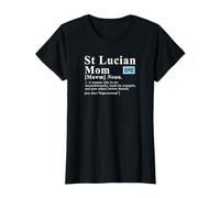 Santa Lucía Mamá Definición Santa Lucía Madre Camiseta