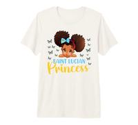 Santa Lucía Princesa Santa Lucía para Niñas Negras Niños Camiseta Premium