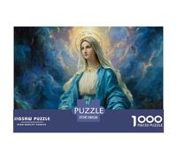 Santa Madre 1000 Puzzle Adulto Rompecabezas Divertidos De Animales para Hombres Y Mujeres divino Rompecabezas Familiar Clásicos para Adultos Y Niños A Partir38x26cm/1000pcs