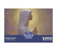 Santa Madre 1000 Puzzle Adulto Rompecabezas DIY, Pasatiempo Creativo, Regalo, Diversión divino Rompecabezas Familiar para Adultos Y Niños Mayores38x26cm/1000pcs