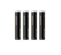 SANTA MADRE | Bebida efervescente | 4 tubos | Bebida efervescente con electrolitos | 300 mg de sodio | 20 comprimidos | Sin calorías | Con sales minerales | 4x80 gramos | Sabor: Lemon