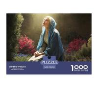 Santa Madre Puzzle 1000 Piezas Rompecabezas Divertidos De Animales para Hombres Y Mujeres divino Juguete De Desafío Educativo Clásicos para Adultos Y Niños A Partir70x50cm/1000pcs