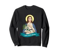 Santa María Goretti Pureza Virtud Pura Santo católico Print Sudadera