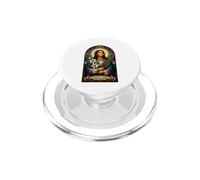 Santa María Goretti Reza por Nosotros Icono Católico Arte Fe PopSockets PopGrip para MagSafe