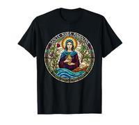 Santa María Magdalena Santa Católica con Tarro de unción Camiseta