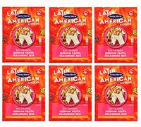 Santa Maria Mexicano Mezcla Fajita Condimentos - Medio (30g) (Paquete de 6)