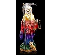 Santa Muerte Figura Colores del Arco Iris - la Santisima Muerte - Reaper Segador