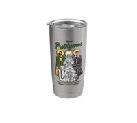 Santa Muerte, Malverde, San Judas Tadeo Vaso térmico de acero inoxidable de doble pared