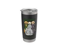 Santa Muerte, Malverde, San Judas Tadeo Vaso térmico de acero inoxidable de doble pared