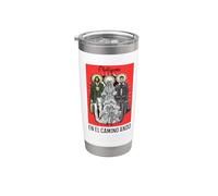 Santa Muerte, Malverde, San Judas Tadeo Vaso térmico de acero inoxidable de doble pared