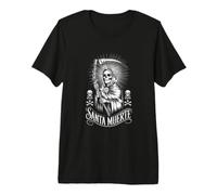 Santa Muerte Santo Popular Espiritual Camiseta Premium