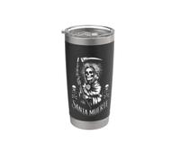 Santa Muerte Santo Popular Espiritual Vaso térmico de acero inoxidable de doble pared