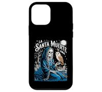 Santa Muerte te ama Deidad Mexicana Búho Folklore Carcasa para iPhone 12 Mini