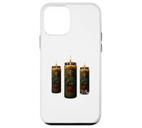 Santa Muerte - Velas con diseño de Esqueleto de Rosa roja Carcasa para iPhone 12 Mini