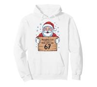 Santa Naughty List - Kids Who Say 6 7 Christmas Six Seven Sudadera con Capucha