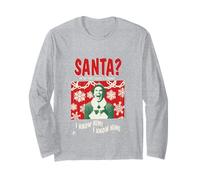 Santa Oh Dios mío Santa Viene Lo conozco Manga Larga