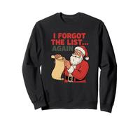 Santa Olvidó Lista Navidad Humor Vacaciones Sudadera