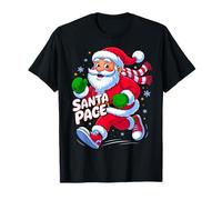 Santa Pace Christmas Running Runner Costume Xmas 5k Marathon Camiseta