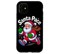 Santa Pace Christmas Running Runner Costume Xmas 5k Marathon Carcasa para iPhone 11