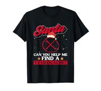 Santa ¿Puedes ayudarme a Encontrar un Geocache T5? Geocach de Navidad Camiseta