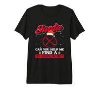 Santa ¿Puedes ayudarme a Encontrar un Geocache T5? Geocach de Navidad Camiseta Premium