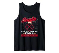 Santa ¿Puedes ayudarme a Encontrar un Geocache T5? Geocach de Navidad Camiseta sin Mangas
