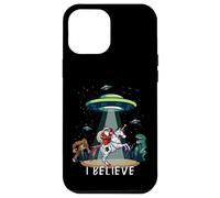 Santa Riding Unicorn Bigfoot Dino UFO Christmas Kids Boys Carcasa para iPhone 12 Pro MAX
