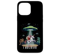Santa Riding Unicorn Bigfoot Dino UFO Christmas Kids Boys Carcasa para iPhone 13 Pro MAX