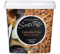 Santa Rita Cebolla Frita muy Crujiente - 3 Paquetes de 250 gr - Total: 750 gr