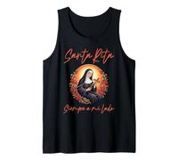 Santa Rita de Cascia Siempre A Mi Lado Camiseta sin Mangas
