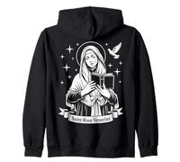 Santa Rosa Venerini Patrona Católica Italiana de Maestros Sudadera con Capucha