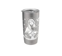 Santa Rosa Venerini Patrona Católica Italiana de Maestros Vaso térmico de acero inoxidable de doble pared