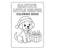 Santa’s Little Helper: Coloring Book