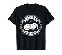 Santa 's Little Napper, Funny Chihuahua Dog Christmas Camiseta