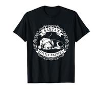 Santa 's Little Napper, Funny Collie Dog Christmas Camiseta