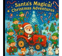 Santa’s Magical Christmas Adventures: A Fun Holiday Coloring Book for Kids - 30 Joyful Festive Scenes to Spark Creativity!