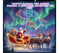 “Santa’s Magical Trip Across Canada: A Christmas Adventure for Kids”: “Discover 50 Famous Canadian Places with Santa Claus in Cute, Colorful Storybook Illustrations for Children”