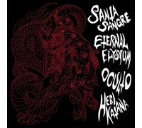SANTA SANGRE & ETERNAL ELYSIUM & OCULTO & HEBI KATANA - SPLIT (RED MARBLED VINYL) [Vinilo]
