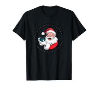 Santa sarcástico - Ho Ho Holy Shit What a Year - Navidad Camiseta