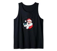 Santa sarcástico - Ho Ho Holy Shit What a Year - Navidad Camiseta sin Mangas