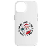 Santa sarcástico - Ho Ho Holy Shit What a Year - Navidad Carcasa para iPhone 14