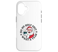 Santa sarcástico - Ho Ho Holy Shit What a Year - Navidad Carcasa para iPhone 16