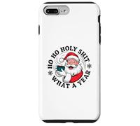 Santa sarcástico - Ho Ho Holy Shit What a Year - Navidad Carcasa para iPhone 7 Plus/8 Plus