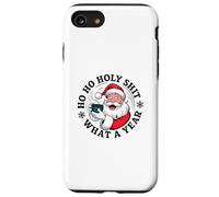 Santa sarcástico - Ho Ho Holy Shit What a Year - Navidad Carcasa para iPhone SE (2020) / 7/8