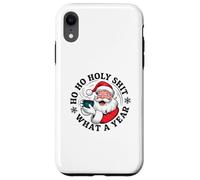 Santa sarcástico - Ho Ho Holy Shit What a Year - Navidad Carcasa para iPhone XR