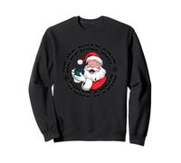 Santa sarcástico - Ho Ho Holy Shit What a Year - Navidad Sudadera